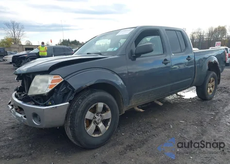 2010 Nissan Frontier Se из США, поврежденный, VIN 1N6AD0FVXAC421958